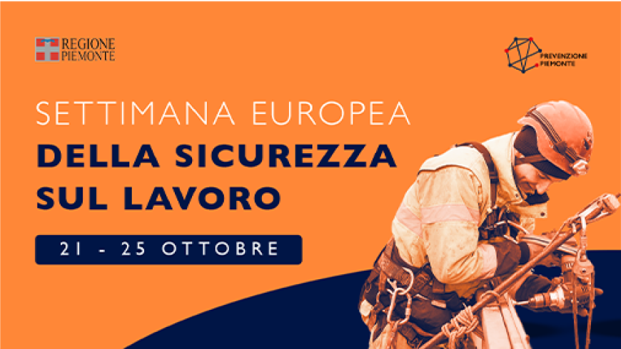 21-25 ottobre: Settimana europea sicurezza sul lavoro