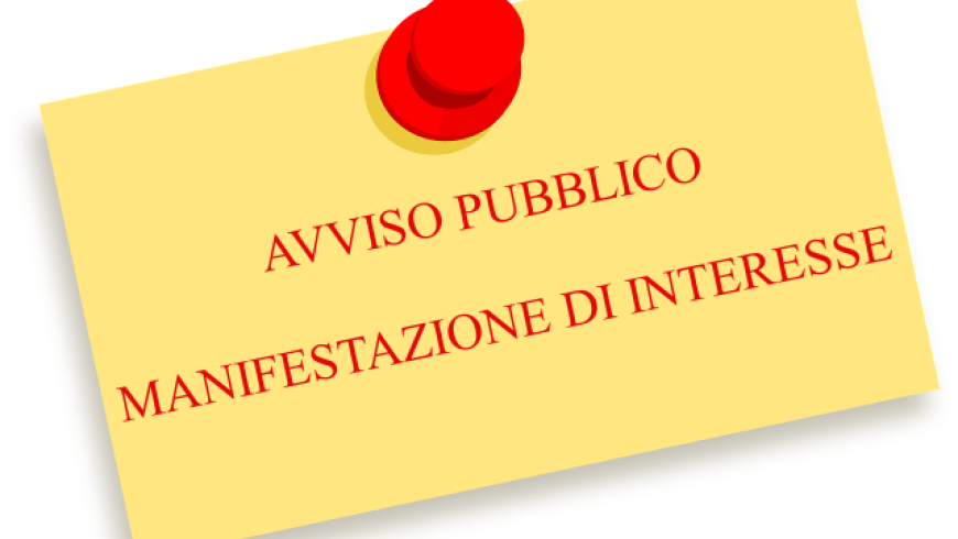 Avviso pubblico manifestazione di interesse